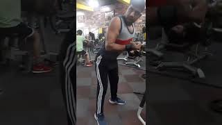 Gym fitness bodybuilding body transformation viral rahuldhandlaniya fatloss triceps [upl. by Taimi307]