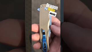 Walking the Protechknife Malibu Bladeshow Exclusive Dragon Scale Bronze protech everydaycarry [upl. by Roobbie518]