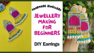 bridal jewellery making  jewellery making at home jewellery handmade diy trending tutorial [upl. by Llenyaj]