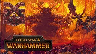 Khorne vs Nurgle  Warriors of Chaos Epic Civil War  Total War Warhammer [upl. by Alrad]