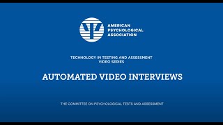 Automated Video Interviews [upl. by Divaj511]