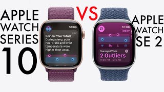 Apple Watch Series 10 Vs Apple Watch Series SE 2 Quick Comparison [upl. by Nikkie]