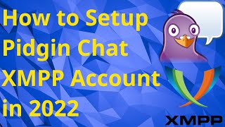 How to Setup Pidgin IM Chat XMPP Account in 2024 [upl. by Sahc]