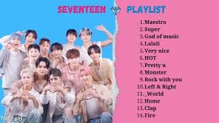 Seventeen Playlist music for workingdanceenergetic [upl. by Zetrauq]