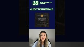 Law Firm Marketing  Top Social Media Posts for Law Firms  Client Testimonials Post [upl. by Kolva540]