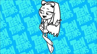 Teen Titans Go Blackfire Transform Coloring Book 1 [upl. by Anitselec517]