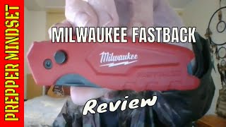 Milwaukee Fastback Utility knife review [upl. by Cirded767]