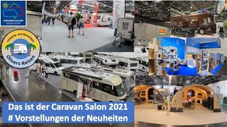 Das ist der Caravan Salon 2021 Vorstellungen der Neuheiten [upl. by Sirej]