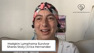 Hodgkin Lymphoma Stories Survivor Talks about Getting Through ABVD Chemo  Ericas Story [upl. by Eilatan]