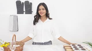 Stylish Oven Mitts Collection Gloves Pot Holders and Dish Towels 🌟 Kitchen Essentials [upl. by Enid987]