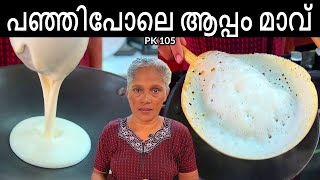 പൂവു പോലെ സോഫ്റ്റ്‌ ആയ അപ്പം Appam Recipe Malayalam Palappam Recipe MalayalamSoft Appam Malayalam [upl. by Amalita]