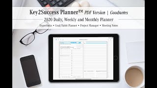 Digital PDF Planner for Goodnotes [upl. by Klein]