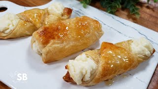 Quesitos Puerto Rican Cheese Turnovers Recipe [upl. by Ibbie]