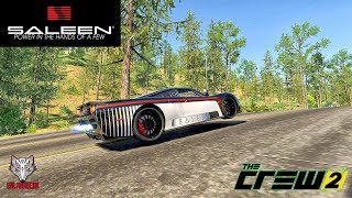 THE CREW 2 Saleen S7 Twin Turbo Handling Setup and top speed tune PS4 [upl. by Noryd]