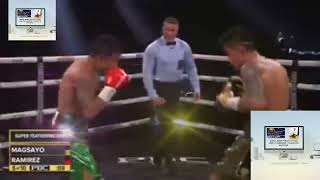 MAGSAYO VS RAMIREZ FIGHT RECAP WBA INTERCONTINENTAL SUPER FEATHERWEIGHT CHAMPIONSHIP [upl. by Ytsirc]