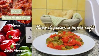 Recette Poivrons Confits ou Slata Mechouia  Monsieur Cuisine Connect TM6 [upl. by Ernesta]