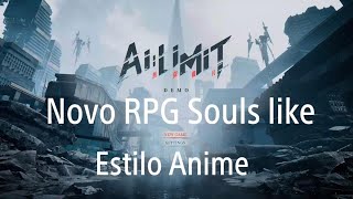 AI LIMIT  Novo RPG Souls like estilo Anime PS5 4K 60fps [upl. by Dlarrej411]