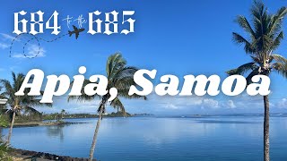 APIA SAMOA 🇼🇸 TUFFEST 3DAY TRAVEL VLOG IN THE 685 [upl. by Ancell]