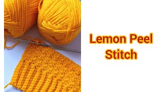 Lemon Peel stitch [upl. by Byrle]