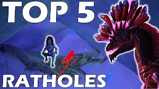 TOP 5 Aberration Ratholes  Ark Survival Ascended [upl. by Bud]