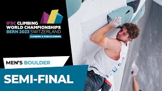 Mens Boulder semifinal  Bern 2023 [upl. by Nodle]