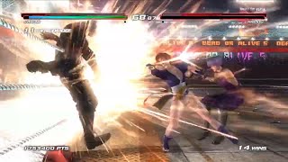 DOA5LR Survival Mode Tag Match as Ayane and Kasumi No Try Again Harder than I thought [upl. by Bosch]