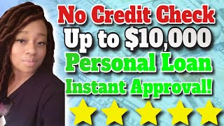 No Credit Check Loan Up to 10000 Instant Approval Same Day Funding [upl. by Ahsekram]