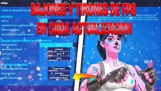 ¿PORQUE HAY BAJONES Y TIRONES DE FPS EN FORTNITE DESPUES DE UNA ACTUALIZACION [upl. by Nira]