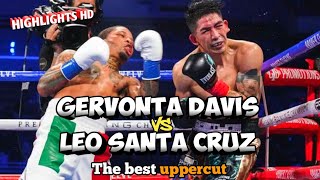 Pertandingan Sengit  Gervonta Davis VS Leo Santa Cruz Highlights HD [upl. by Jankey533]