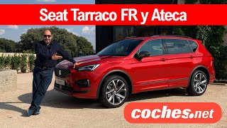 SEAT Tarraco FR SUV y SEAT Ateca 2021  Prueba  Test  Review en español  cochesnet [upl. by Cormier499]