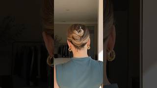 EASY KNOT HAIRSTYLE USING A HAIR STICK [upl. by Retsevlis]