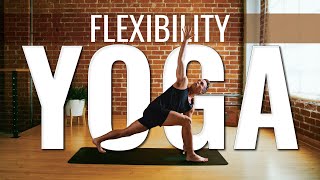 Yoga for Flexibility amp Strength 30 Minutes Flow and Stretch with Travis [upl. by Weidar]