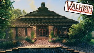 I Built A Stone Temple In Valheim Build Tour [upl. by Nonez816]