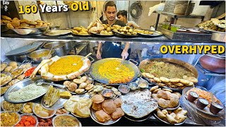 50 Indias Largest Wholesale Market ka Food  Delhi Street Food India [upl. by Nurat]