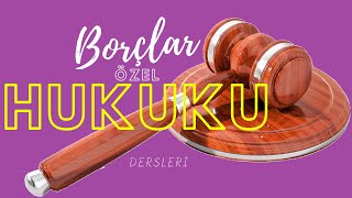 Borçlar Özel Hukuku  14  Eser Sözleşmesi [upl. by Sheilah672]