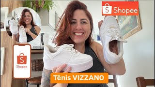 RESENHA TÊNIS BRANCO VIZZANO SHOPEE  É DE QUALIDADE resenha tenis dicas shopee vizzano [upl. by Stefan559]