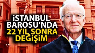 İstanbul Barosu seçimlerini İbrahim Kaboğlu kazandı 22 yıl sonra gelen değişimde sloganlar atıldı [upl. by Artined]