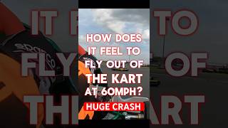 My BIGGEST CRASH IN KARTING😱 [upl. by Aeet]