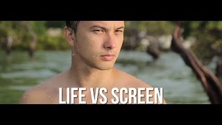 Life vs Screen Nicholas Saputra  The Getaway [upl. by Akiam]