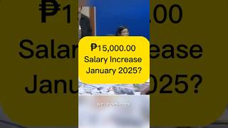 15k Salary Increase in January 2025 [upl. by Neddy618]