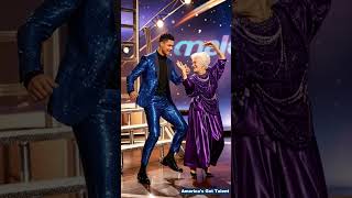 Grandmother and grandson combine to explode the Americas Got Talent stage talent [upl. by Lowery]