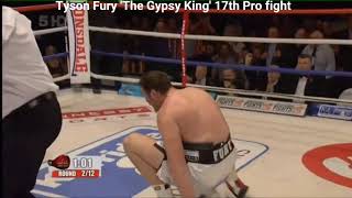 Tyson Fury vs Neven pajkic  Fury Knockdown 2011 [upl. by Lustig461]