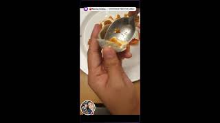 Cassies💞Channel is live Salted egg with tomato yummy trending viralvideo [upl. by Kassaraba921]