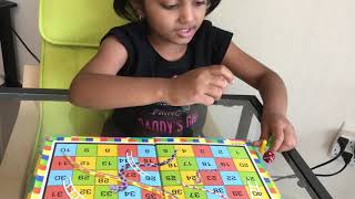 How to play Snakes and Ladders  Board Games [upl. by Adnamra]