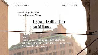 Il grande dibattito su Milano [upl. by Annol]