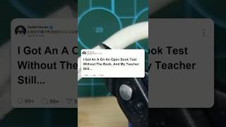 I got an A on an open book test reddit [upl. by Elokyn]