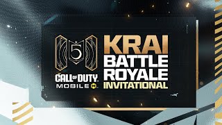 Call of Duty® Mobile Krai Battle Royale Invitational  30000 PRIZE POOL [upl. by Pyszka925]