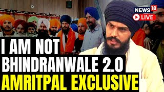 Amritpal Singh Detained Or Arrested  Amritpal Singh Interview  I Am Not A Terrorist Amritpal [upl. by Jasmina401]