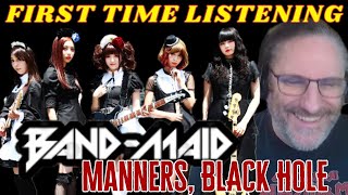 BAND MAID Manners BLACK HOLE Reaction [upl. by Shep728]