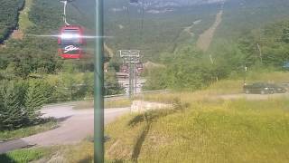 Over Easy Gondola Spruce to Mansfield Summer  Stowe Mountain Resort [upl. by Seebeck]